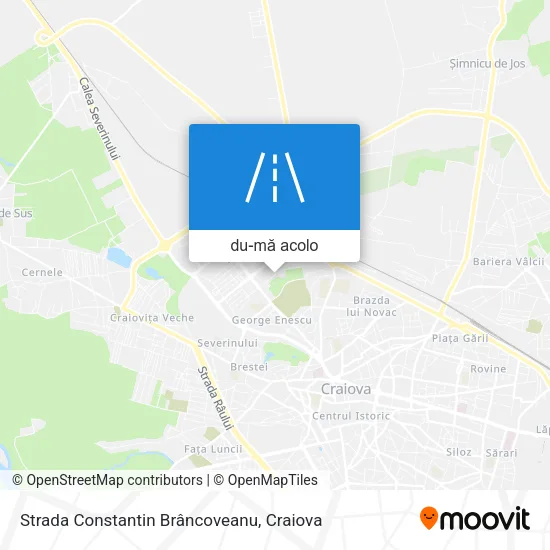 Hartă Strada Constantin Brâncoveanu