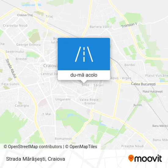 Hartă Strada Mărășești