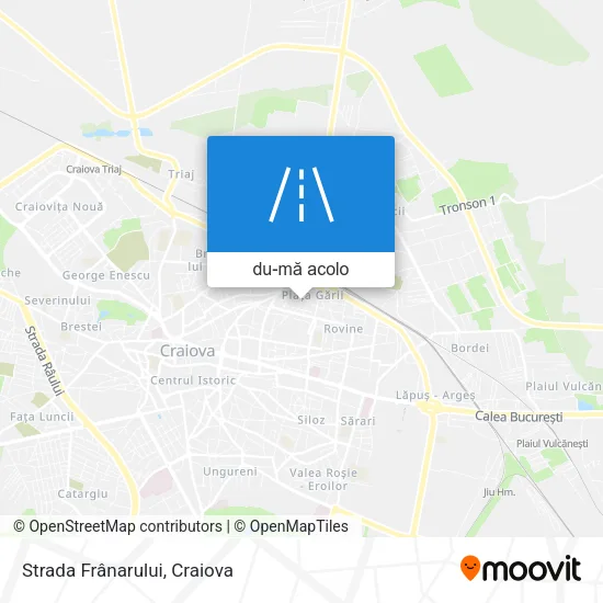 Hartă Strada Frânarului