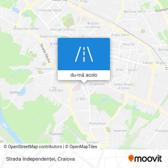 Hartă Strada Independenței