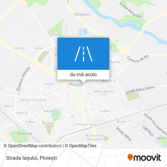 Hartă Strada Iașului