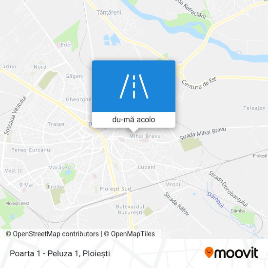 Hartă Poarta 1 - Peluza 1