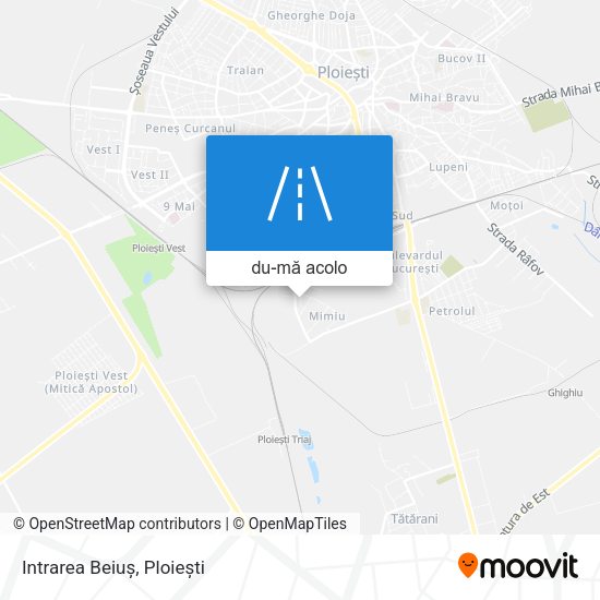 Hartă Intrarea Beiuș