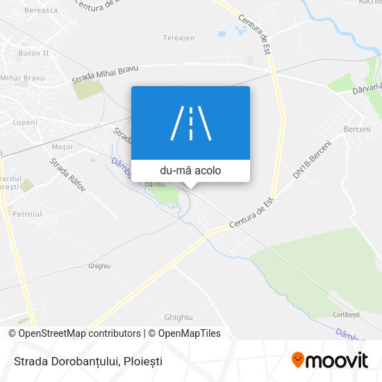 Hartă Strada Dorobanțului