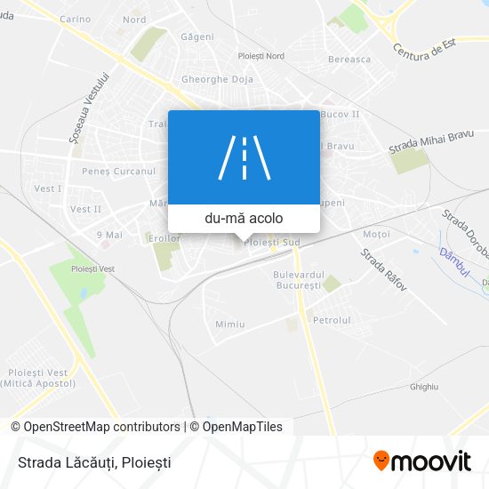 Hartă Strada Lăcăuți