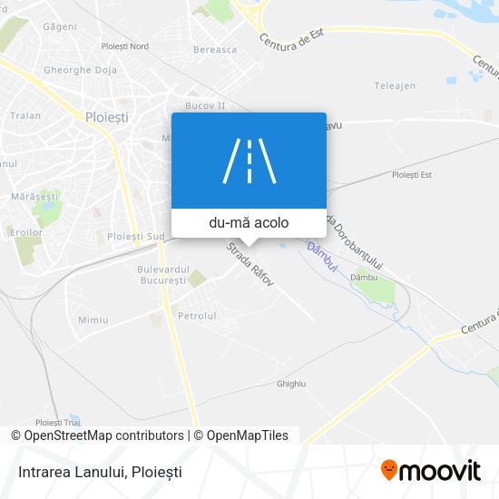 Hartă Intrarea Lanului