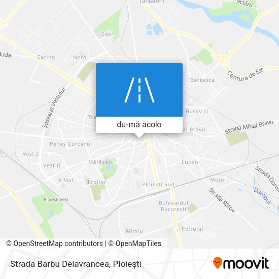 Hartă Strada Barbu Delavrancea