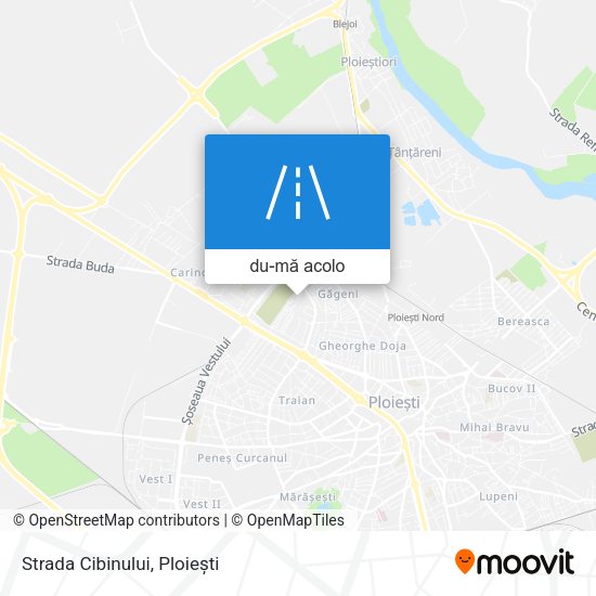 Hartă Strada Cibinului