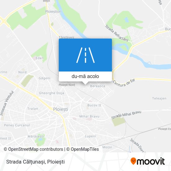 Hartă Strada Călțunași
