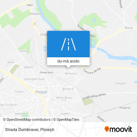 Hartă Strada Dumbravei