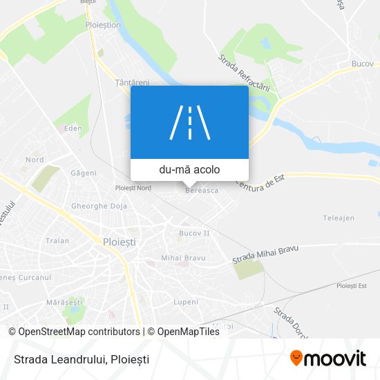 Hartă Strada Leandrului