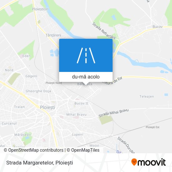 Hartă Strada Margaretelor