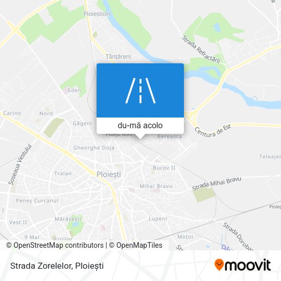 Hartă Strada Zorelelor