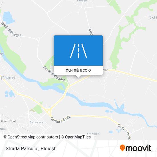 Hartă Strada Parcului
