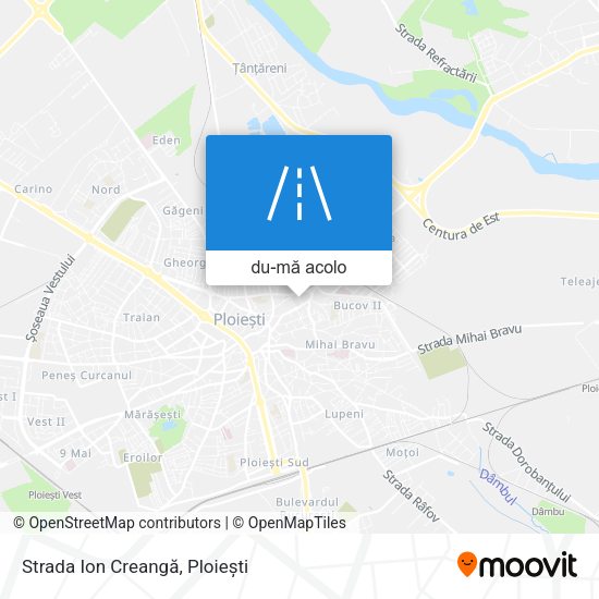Hartă Strada Ion Creangă