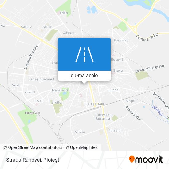 Hartă Strada Rahovei