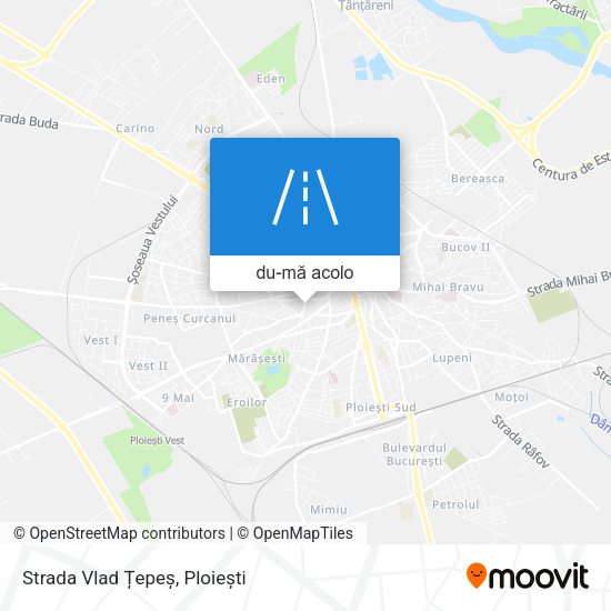 Hartă Strada Vlad Țepeș