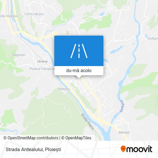 Hartă Strada Ardealului