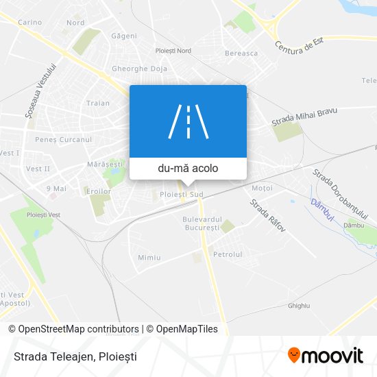 Hartă Strada Teleajen
