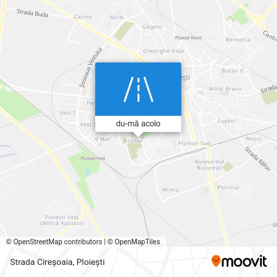 Hartă Strada Cireșoaia