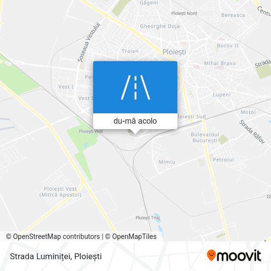 Hartă Strada Luminiței