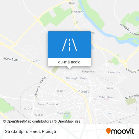 Hartă Strada Spiru Haret