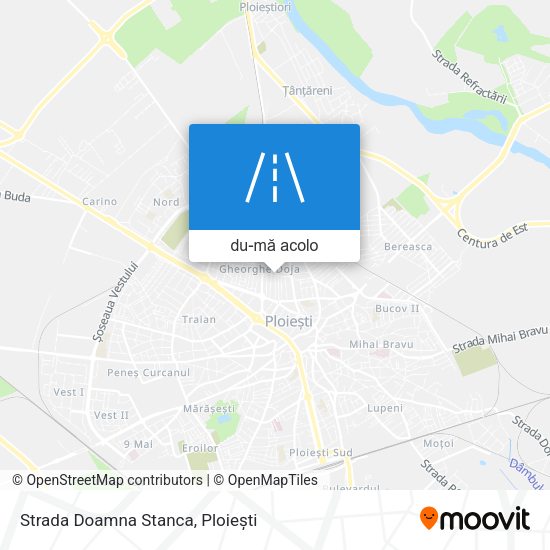 Hartă Strada Doamna Stanca