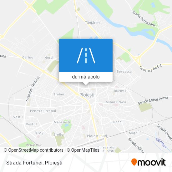 Hartă Strada Fortunei