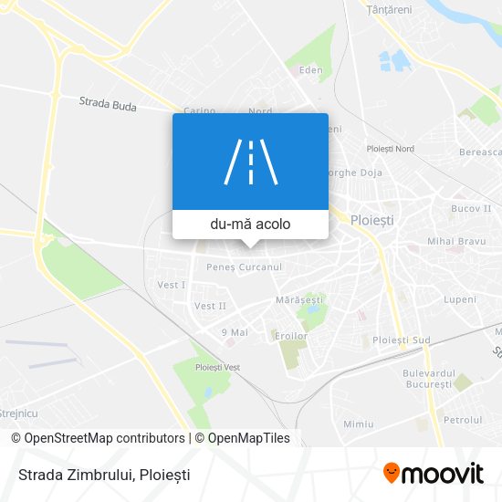 Hartă Strada Zimbrului