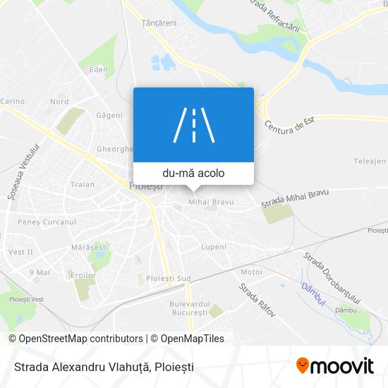 Hartă Strada Alexandru Vlahuță