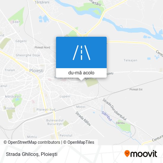 Hartă Strada Ghilcoș