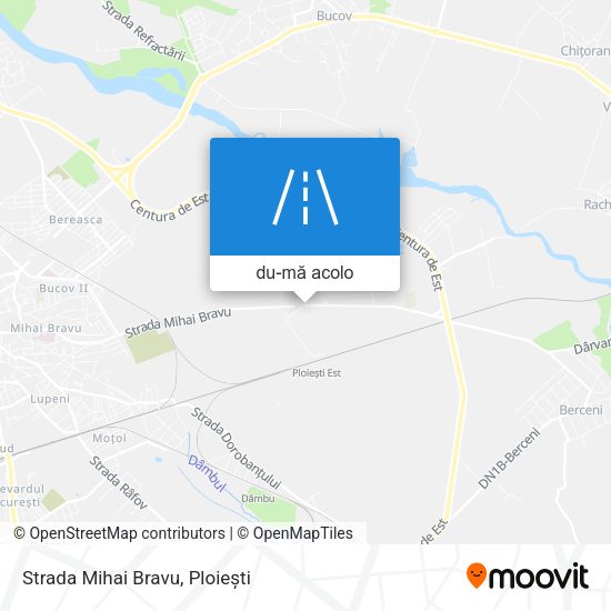Hartă Strada Mihai Bravu