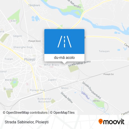 Hartă Strada Sabinelor