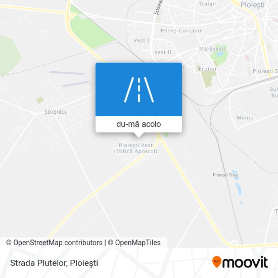Hartă Strada Plutelor