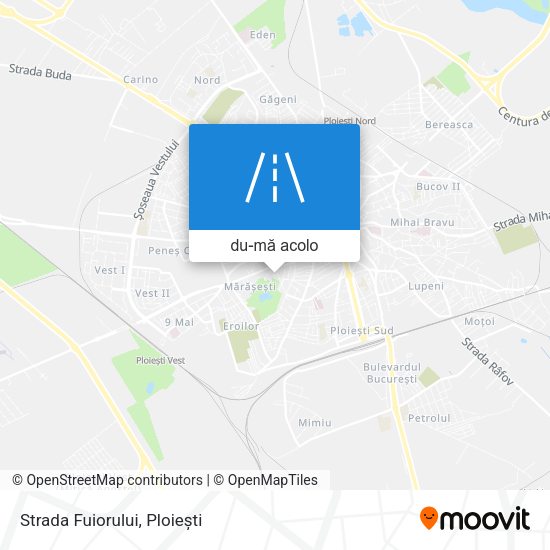 Hartă Strada Fuiorului