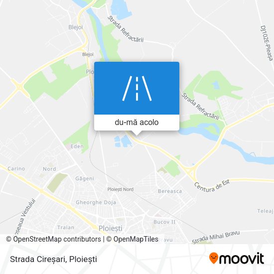 Hartă Strada Cireșari