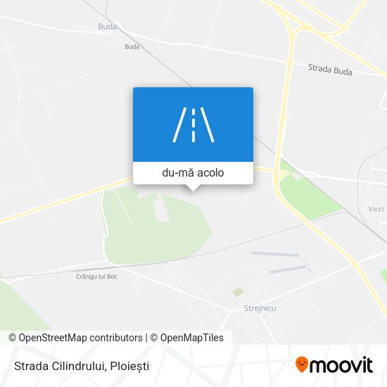 Hartă Strada Cilindrului