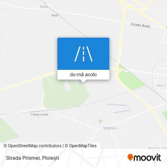 Hartă Strada Prismei