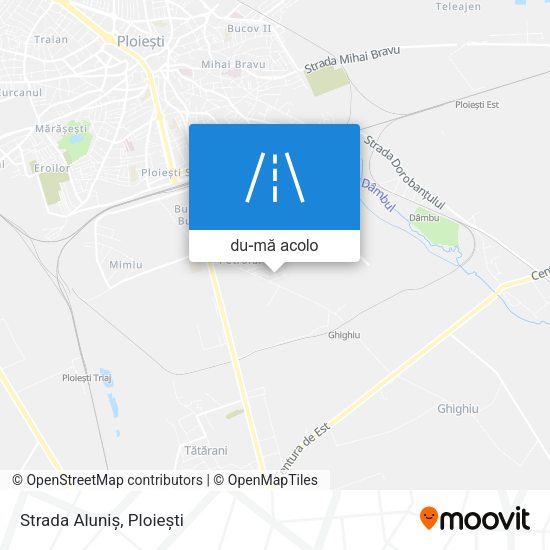 Hartă Strada Aluniș