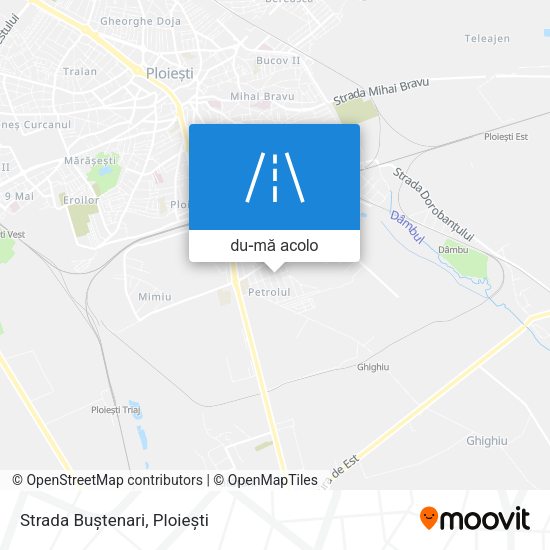 Hartă Strada Buștenari