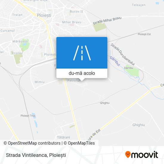 Hartă Strada Vintileanca