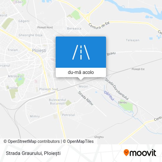 Hartă Strada Graurului