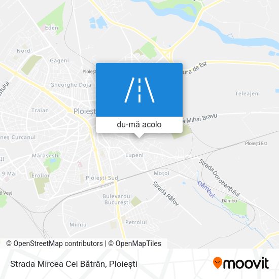 Hartă Strada Mircea Cel Bătrân
