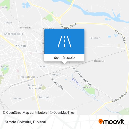 Hartă Strada Spicului