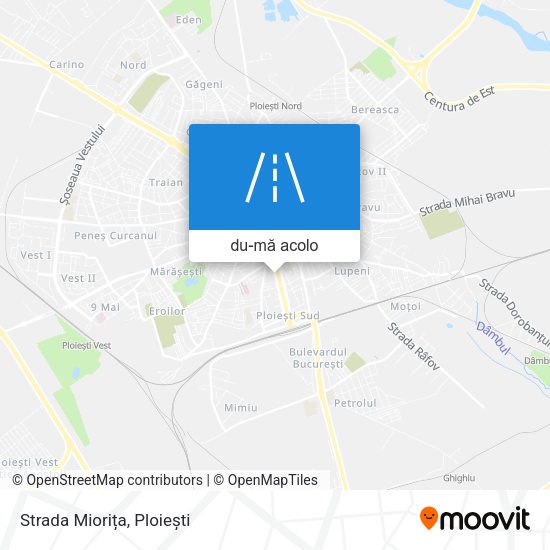 Hartă Strada Miorița