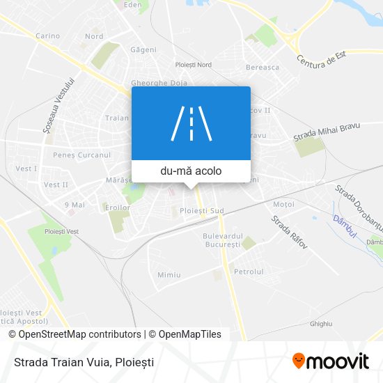Hartă Strada Traian Vuia