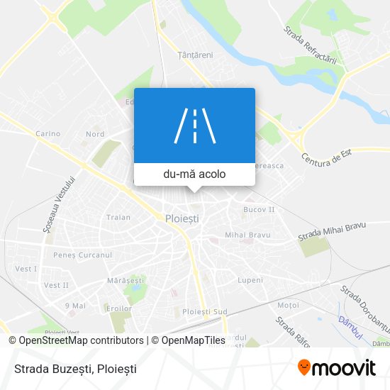 Hartă Strada Buzești