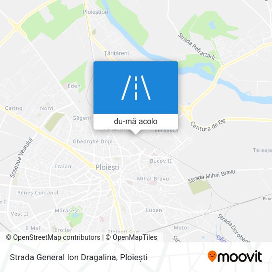 Hartă Strada General Ion Dragalina