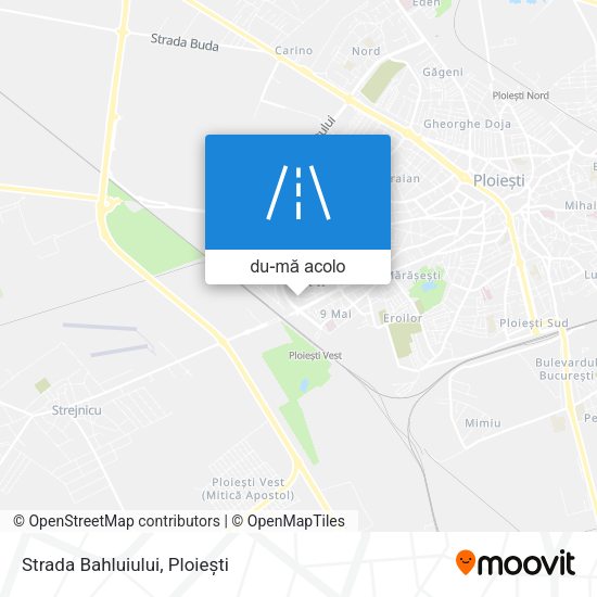 Hartă Strada Bahluiului