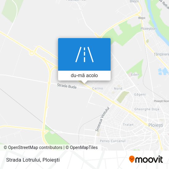 Hartă Strada Lotrului